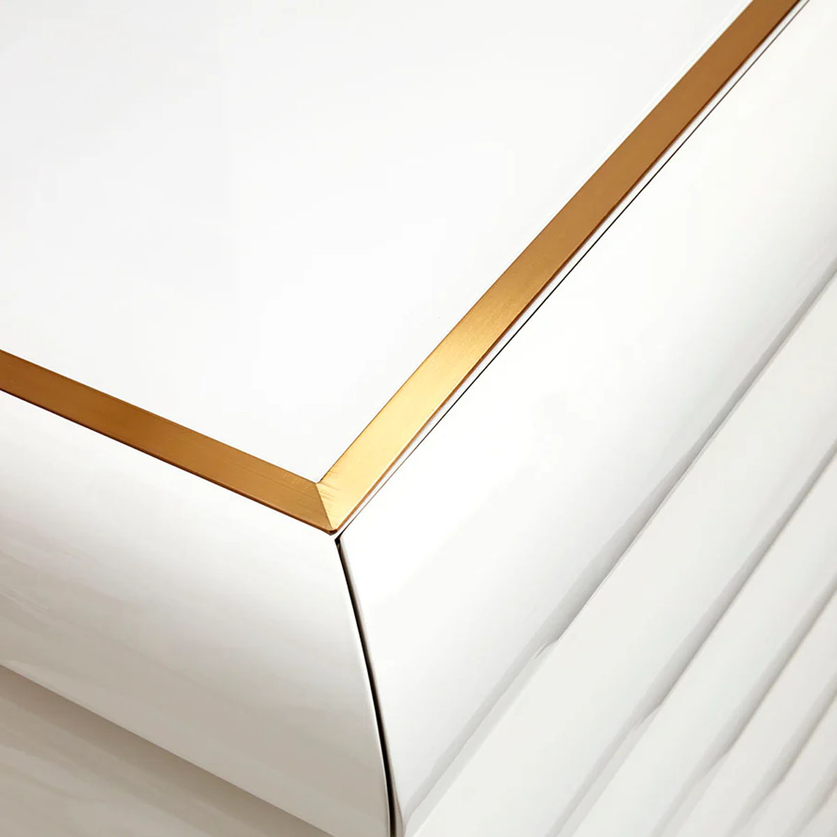 Jonathan Adler Kiki 6 Drawer Console - Ivory