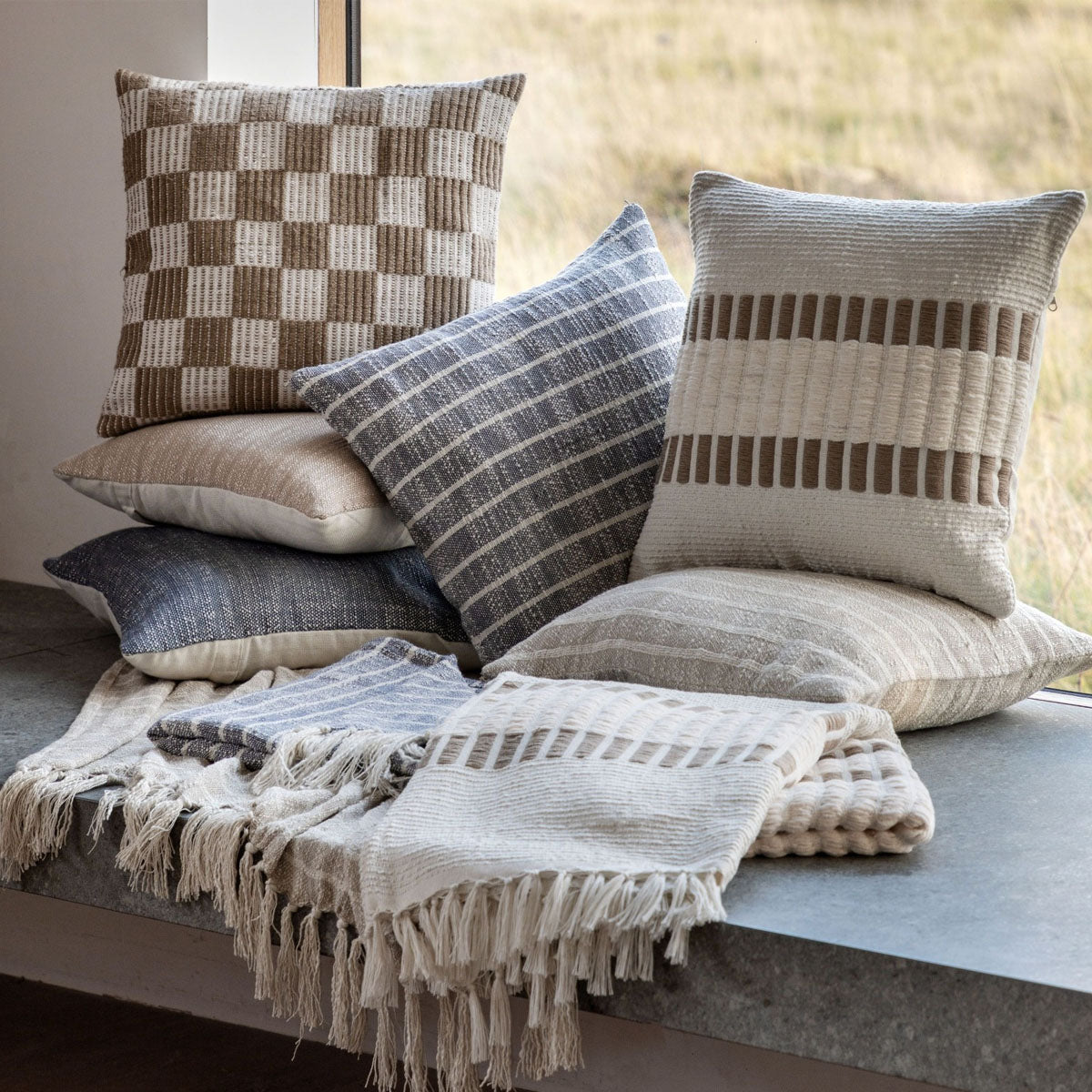 Gallery Direct Melford Stripe Cushion