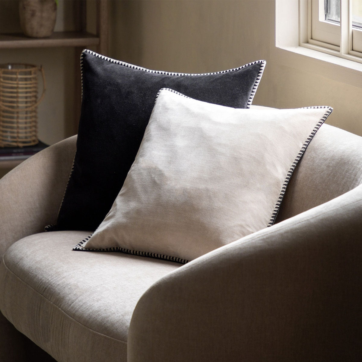 Gallery Direct Nico Velvet Cushion