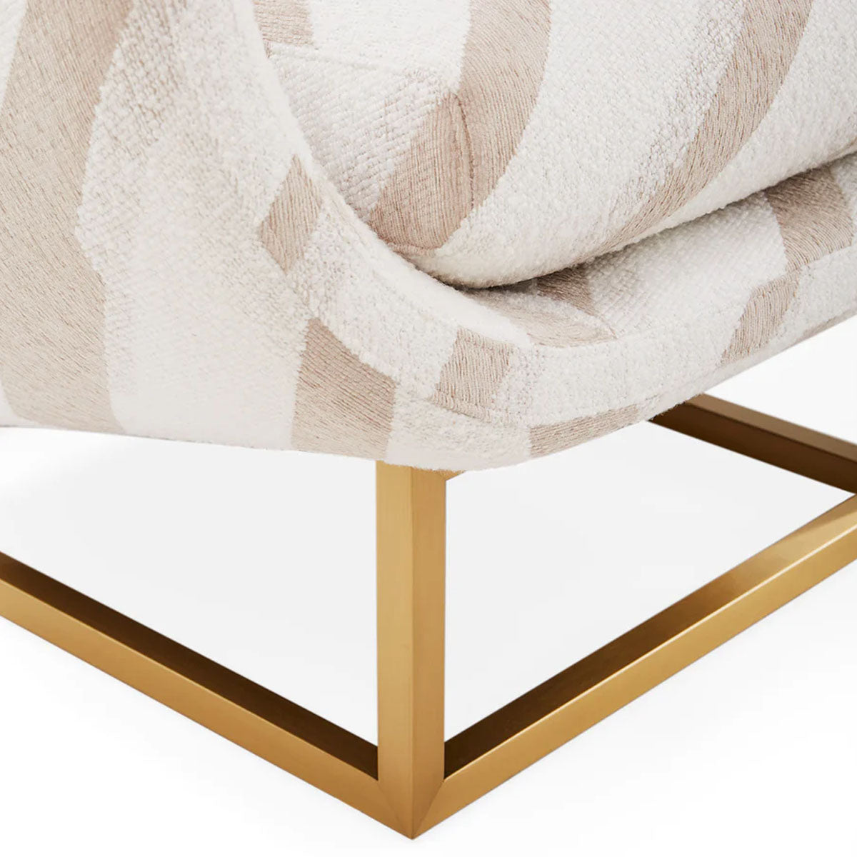 Jonathan Adler Beaumont Lounge Chair - Diagonal Natural