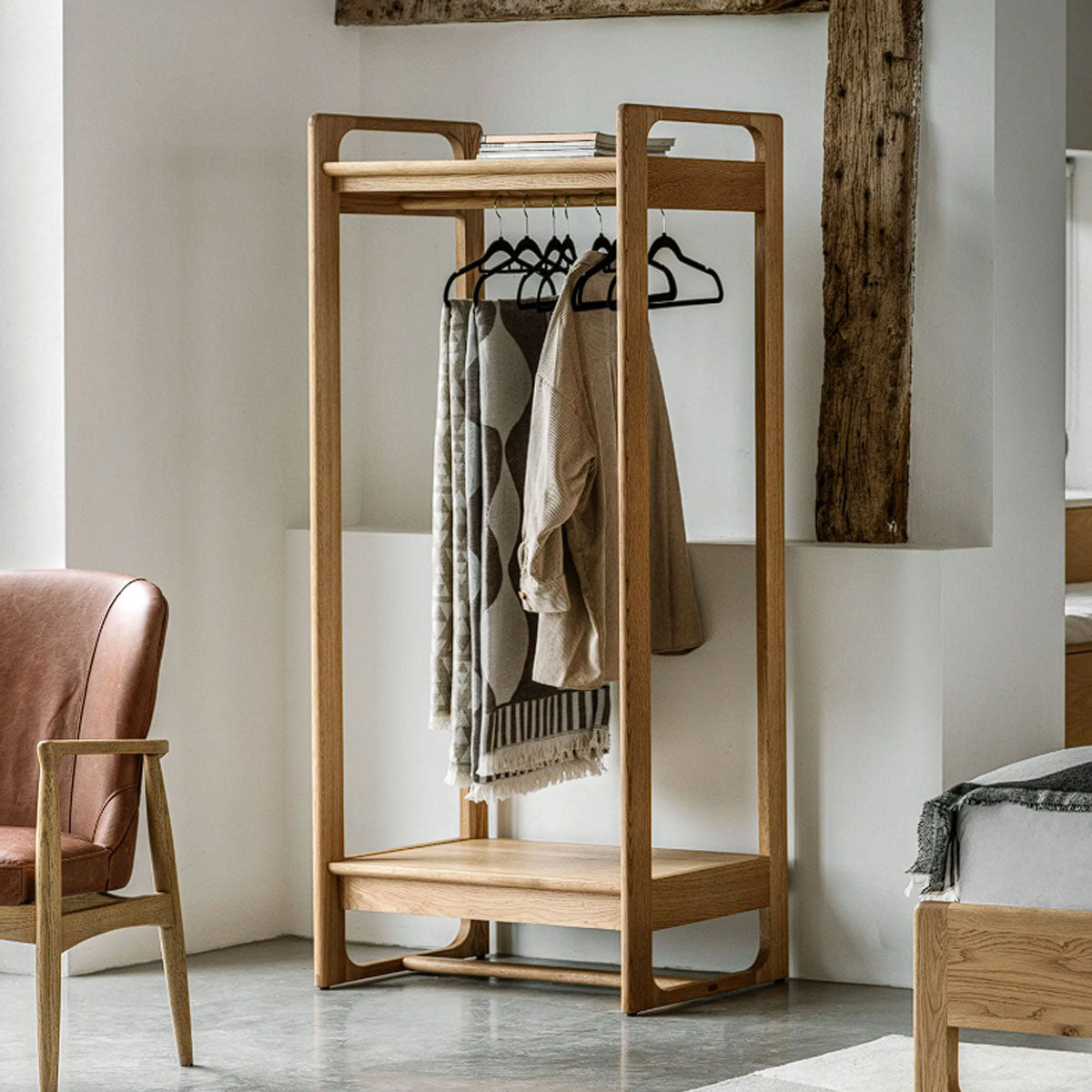 Gallery Direct Craft Open Wardrobe Natural