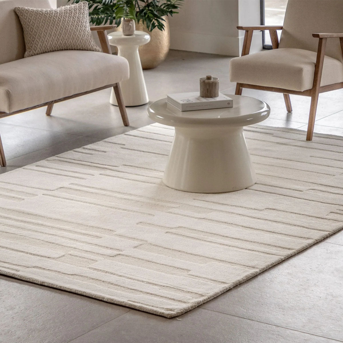 Gallery Direct Albany Tufted Tonal Rug
