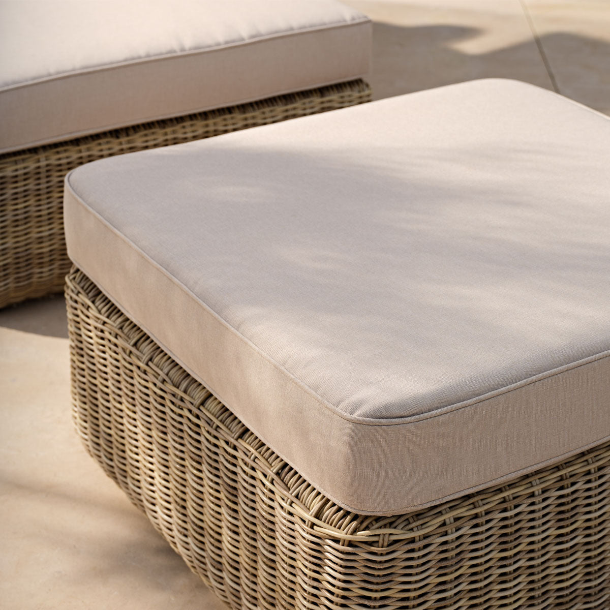 Garden Trading Skala Corner Sofa Set Light Rattan