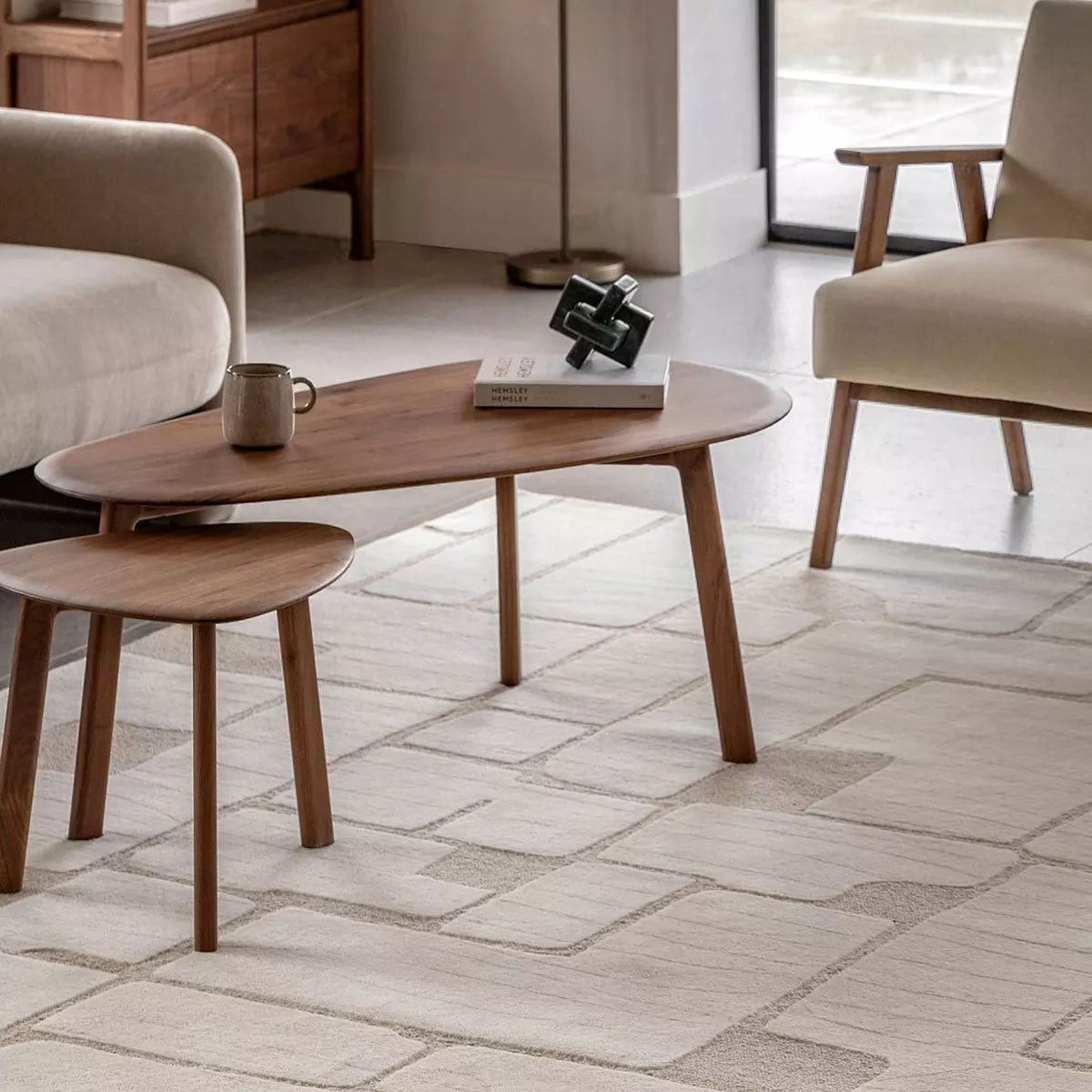 Gallery Direct Montauk Tufted Graphic Rug