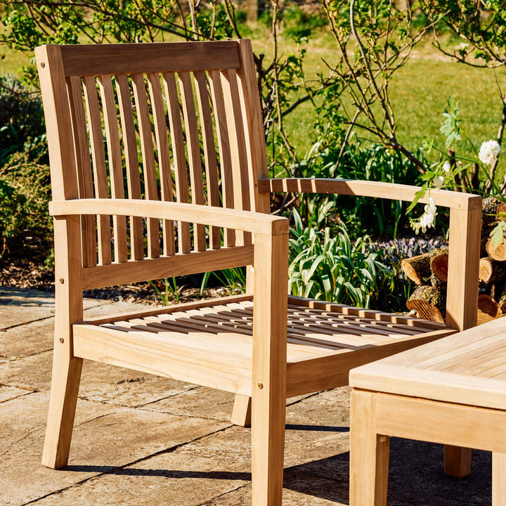 Garden Trading Comfort Teak 4 Seater & Coffee Table Set