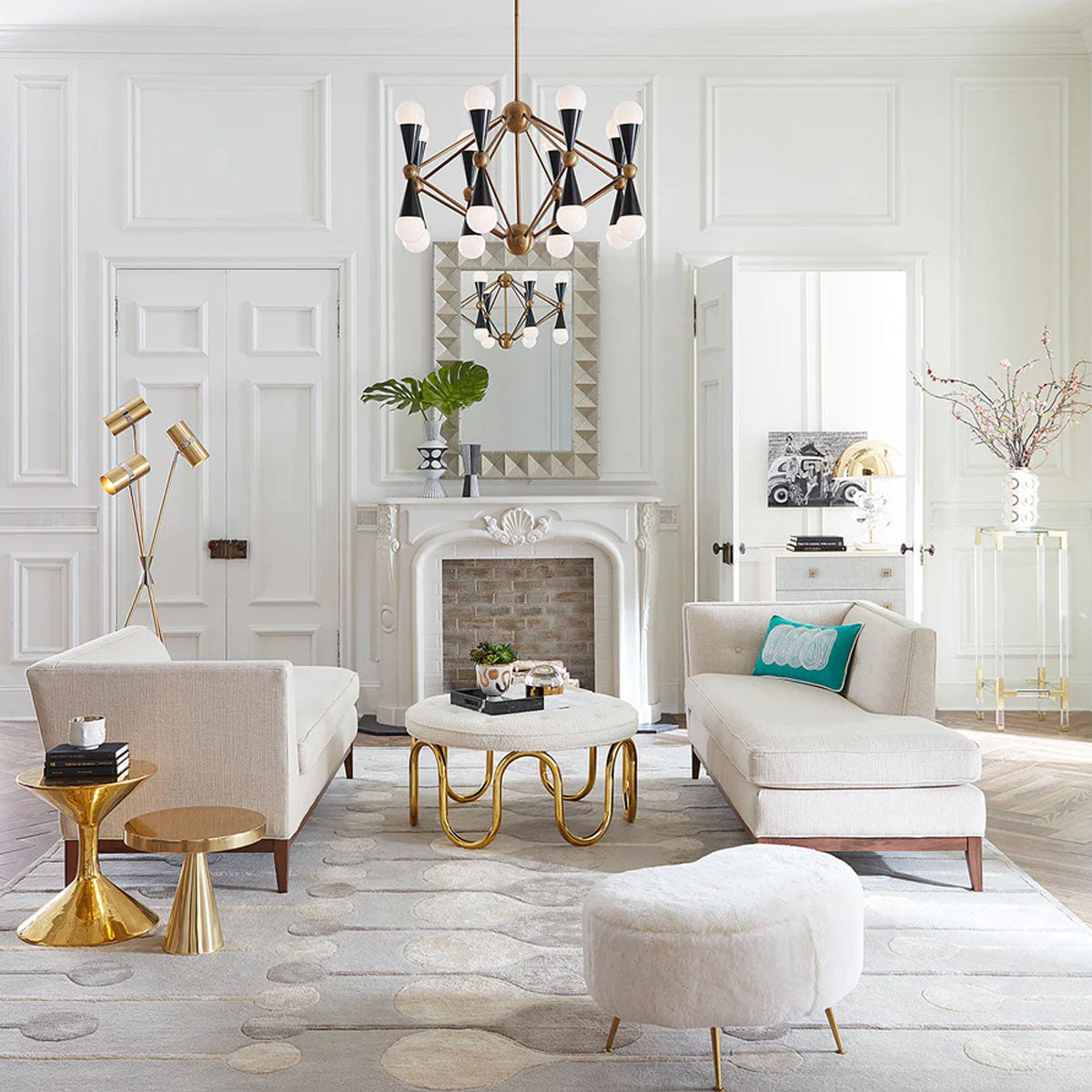Jonathan Adler Kidney Ottoman