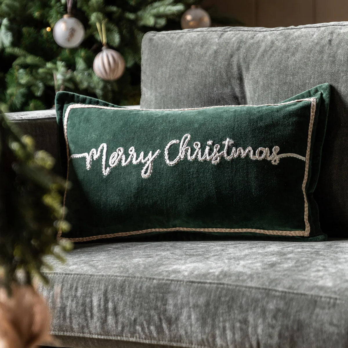 Gallery Direct Natures Forest Merry Tree Cushion