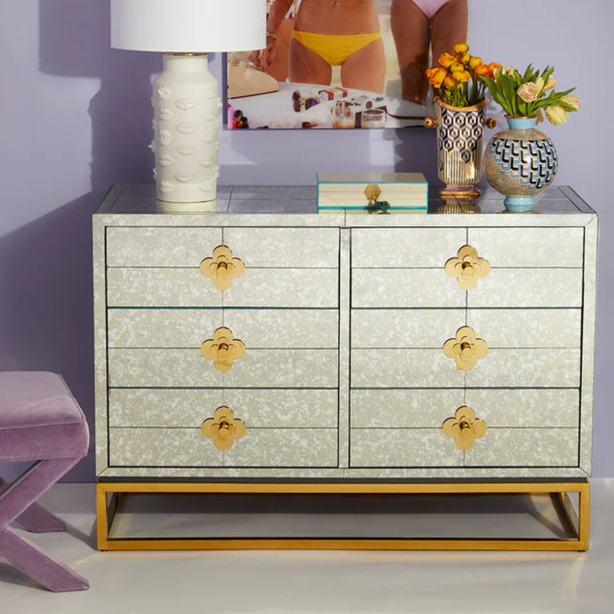 Jonathan Adler Delphine Six-Drawer Dresser