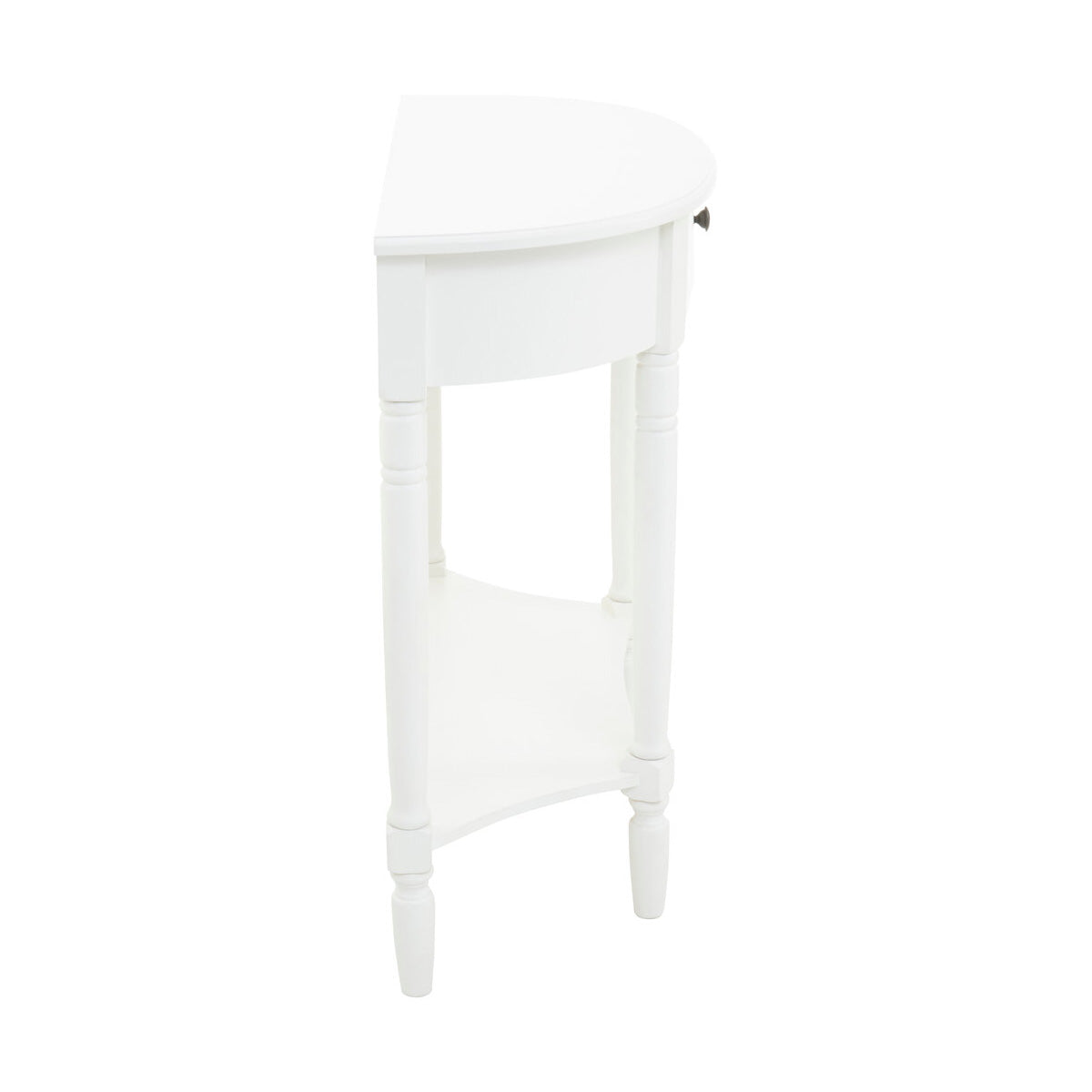 Beaumonde Home Heritage Semi Circle One Drawer Console Table
