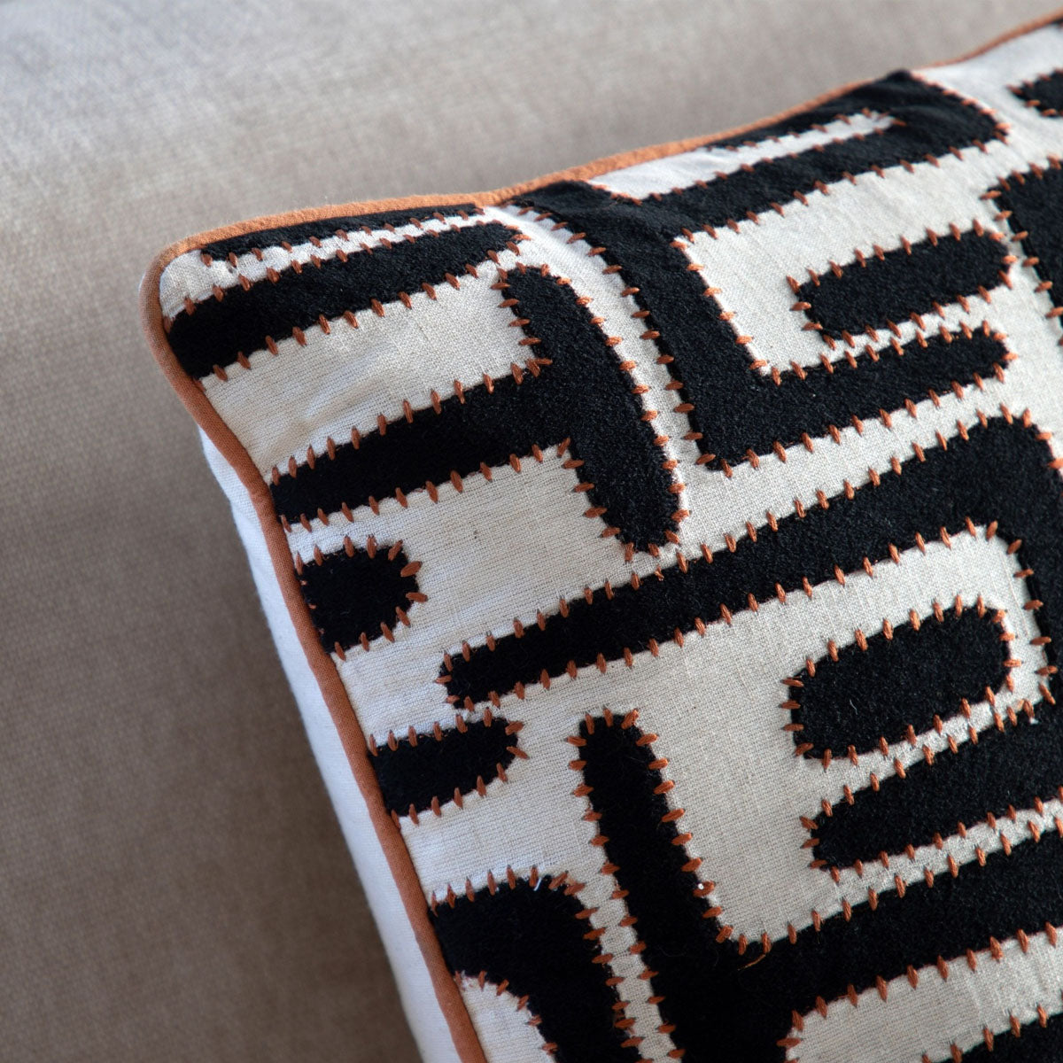 Gallery Direct Oskar Applique Cushion