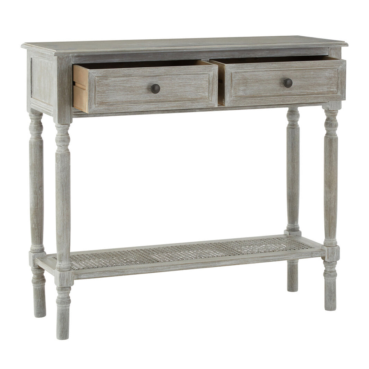 Beaumonde Home Heritage Two Drawer Rectangular Console Table