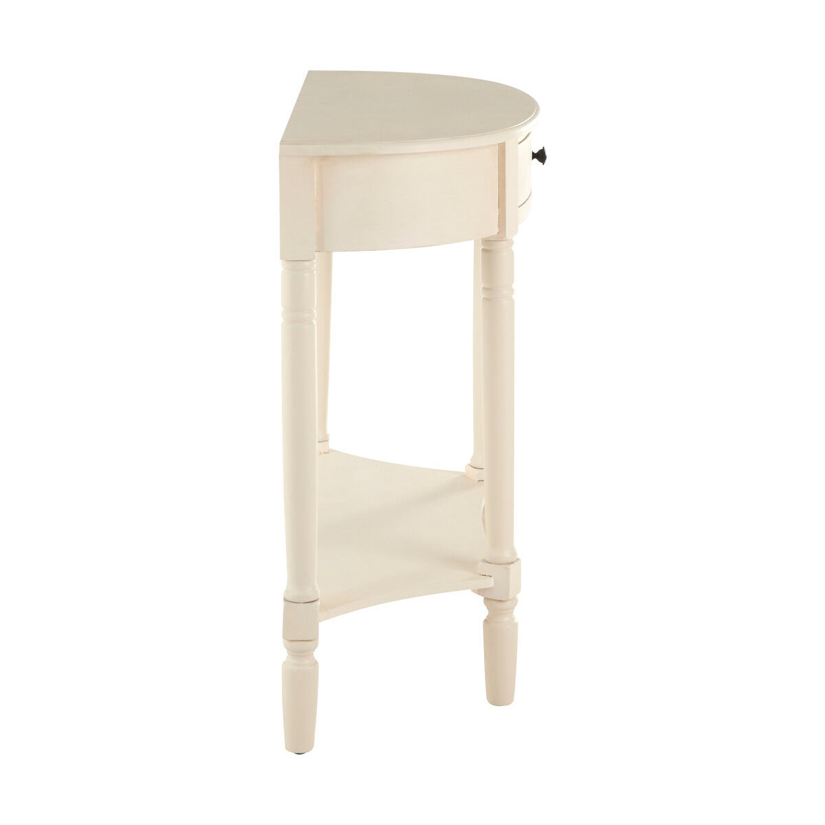 Beaumonde Home Heritage One Drawer Antique White Console Table