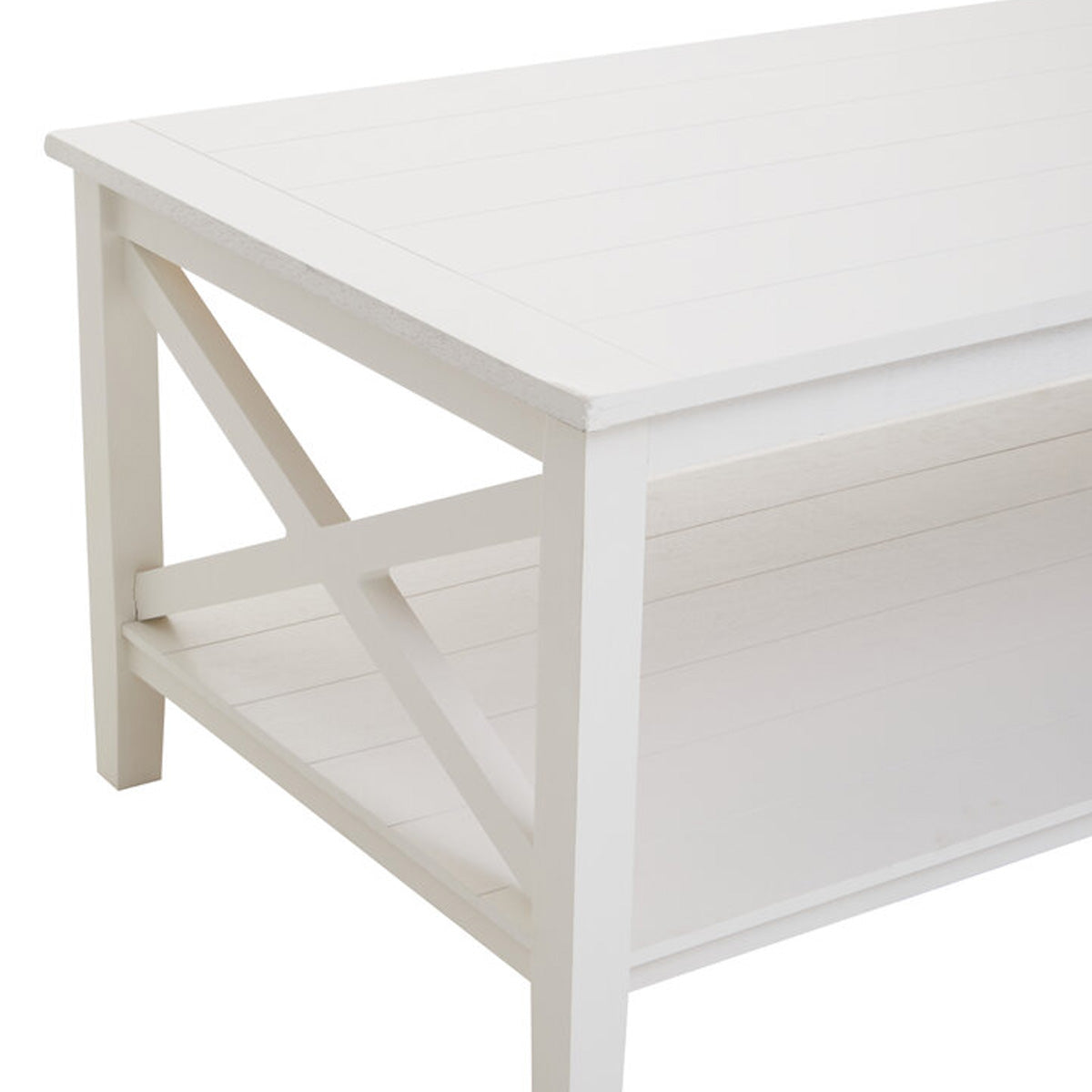 Beaumonde Home Heritage Ivory Rectangular Coffee Table