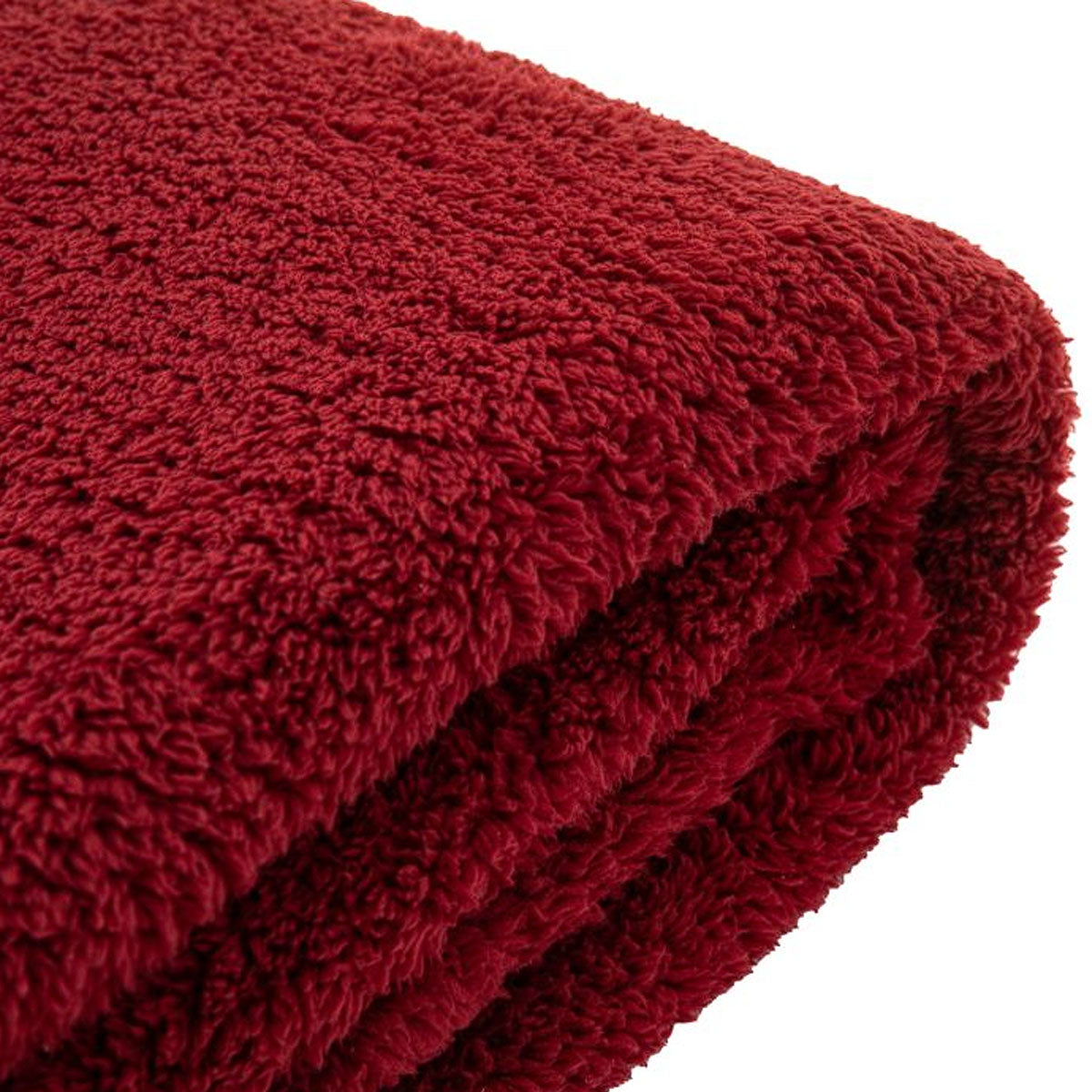 Gallery Direct Teddy Fleece Throw