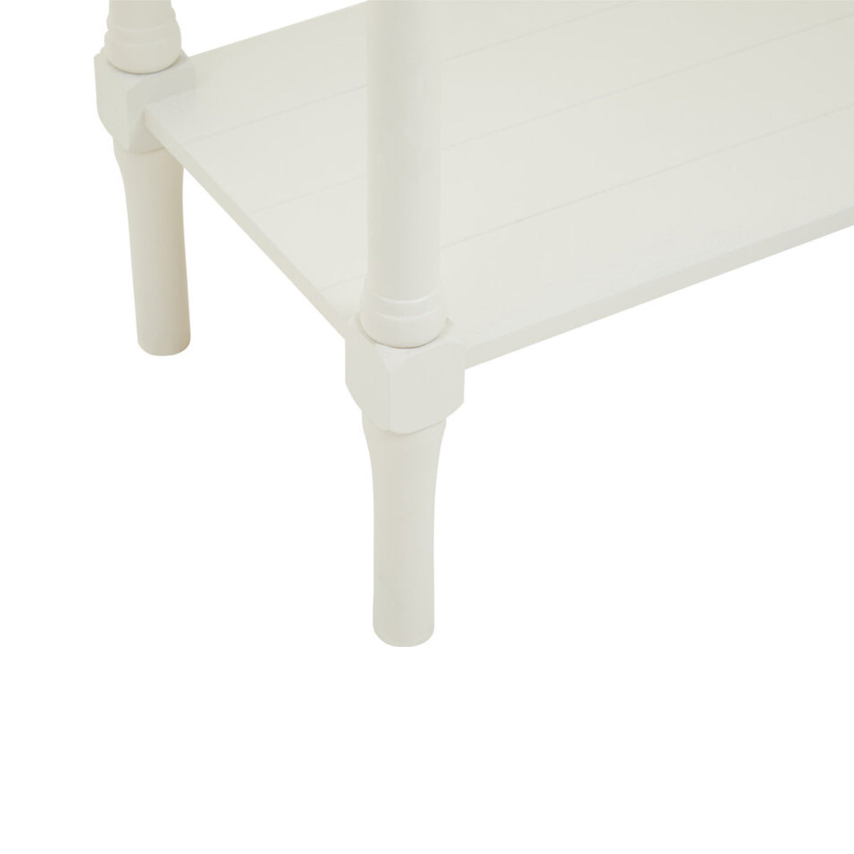 Beaumonde Home Heritage 2 Drawer Ivory Console Table
