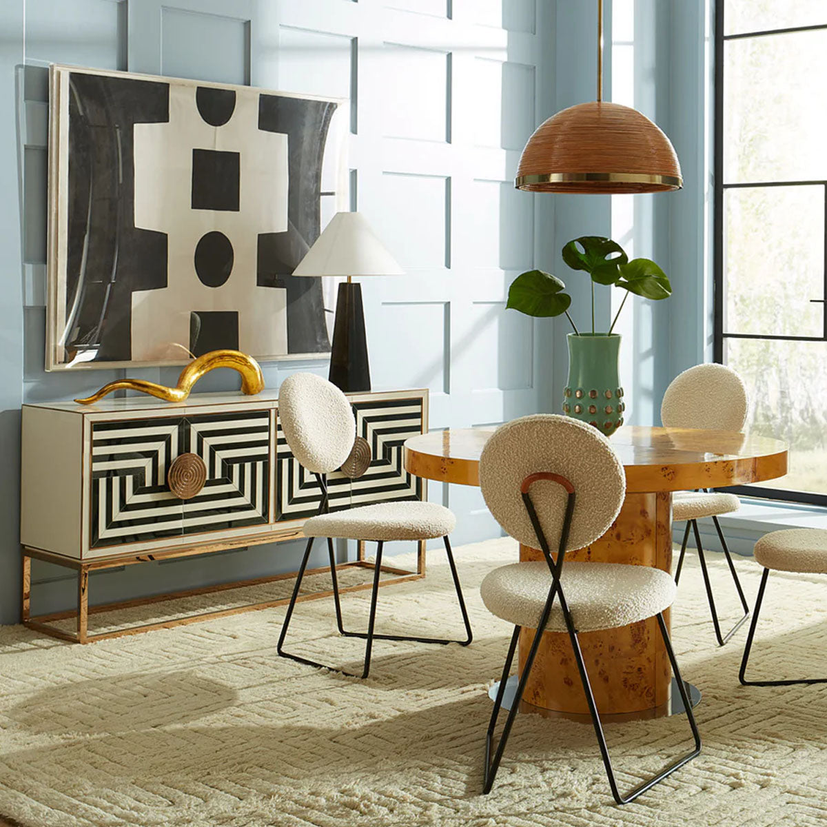 Jonathan Adler Op Art Credenza