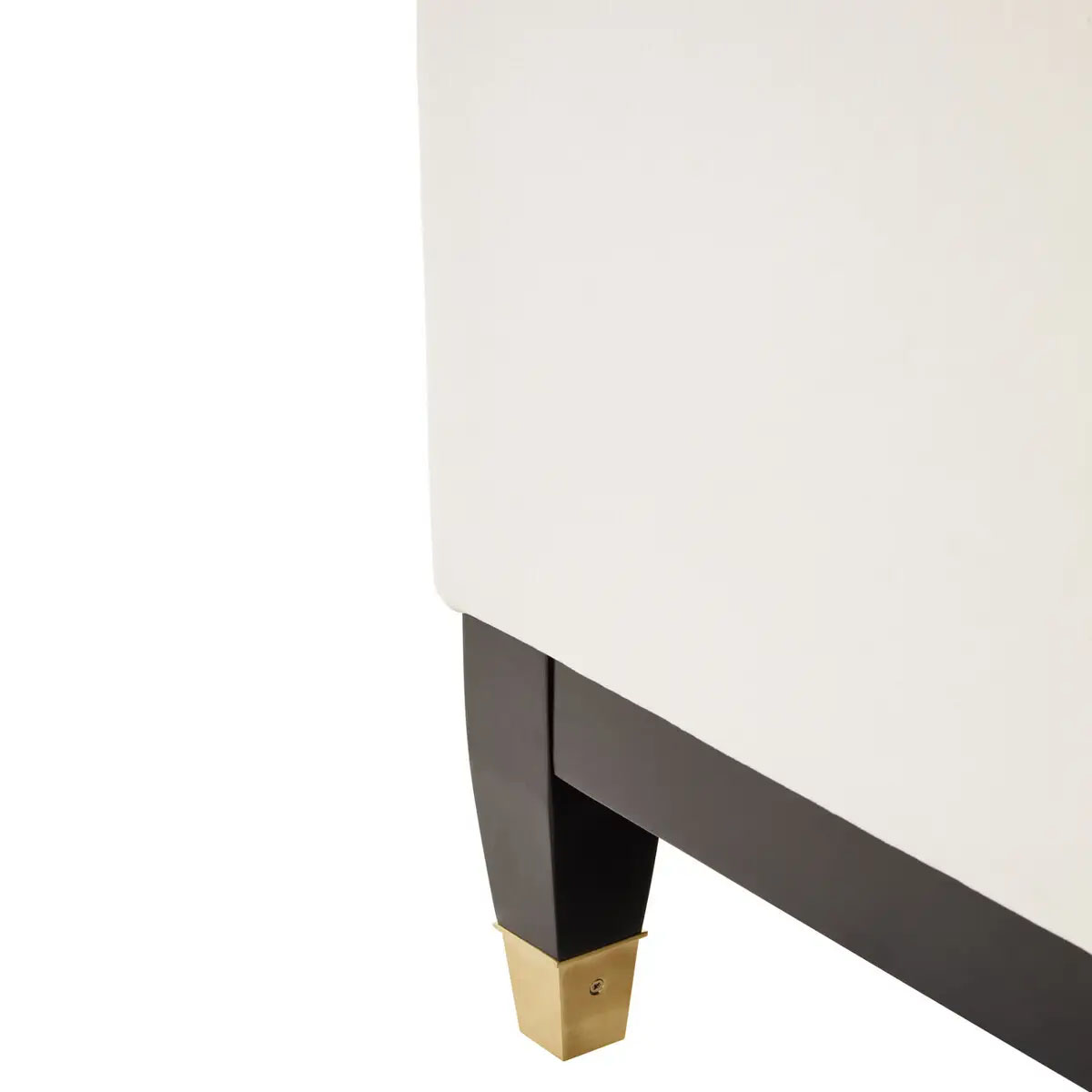 Beaumonde Home Sefira 3 Seat Viola Sand Fabric Sofa