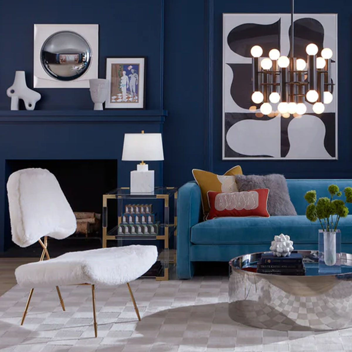Jonathan Adler Globo Convex Mirror