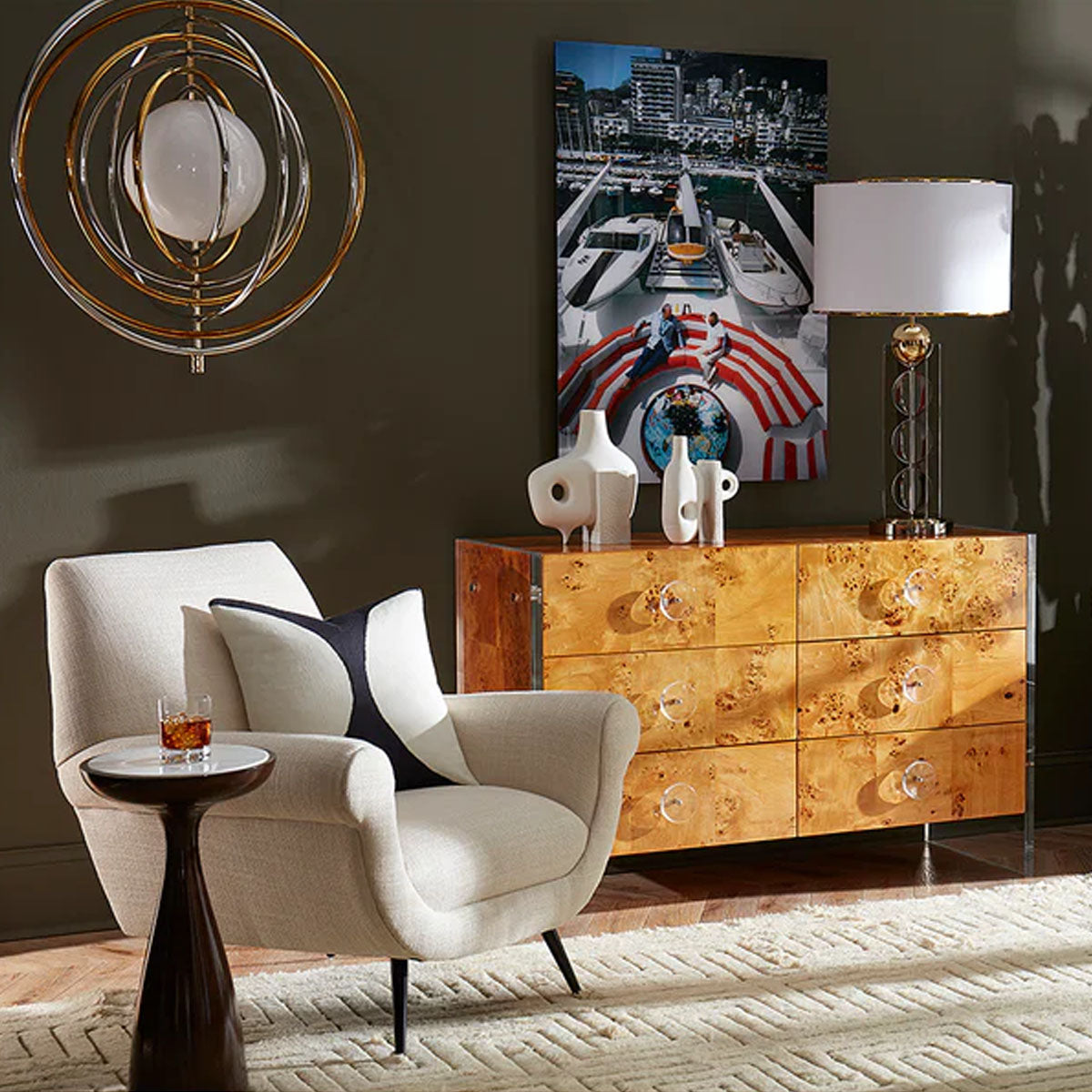 Jonathan Adler Bond Six-Drawer Dresser