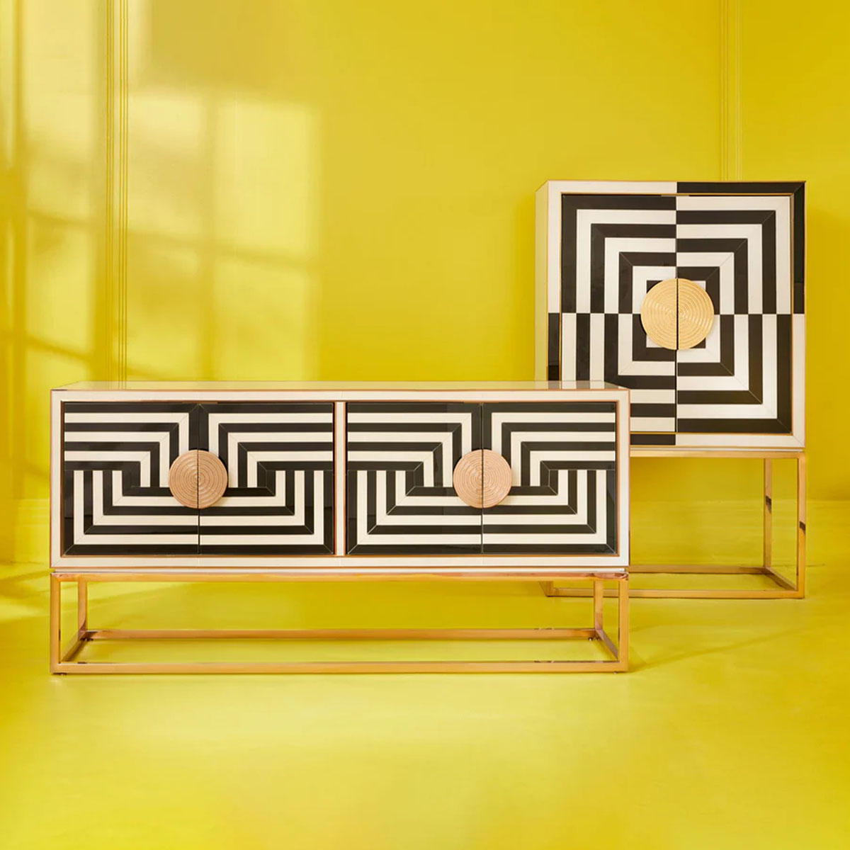 Jonathan Adler Op Art Bar