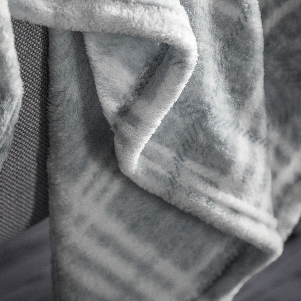 Gallery Direct Checkmate Rolled Fleece