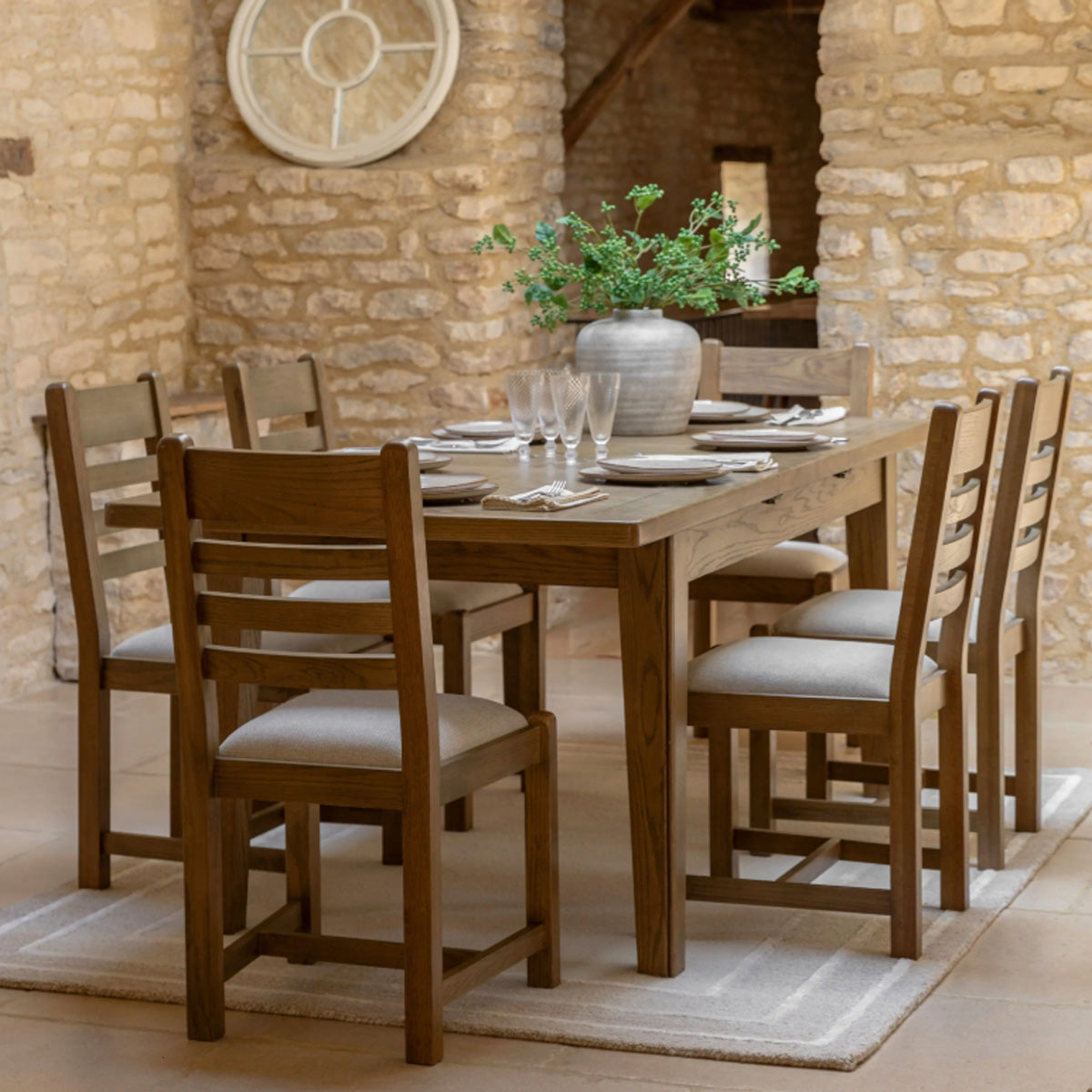 Gallery Direct Hardwick Extending Dining Table