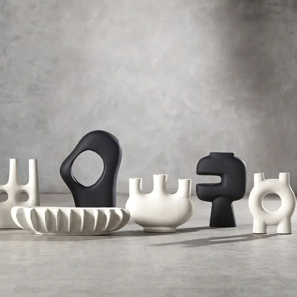 Beaumonde Home Hapax Abstract Black Sculpture