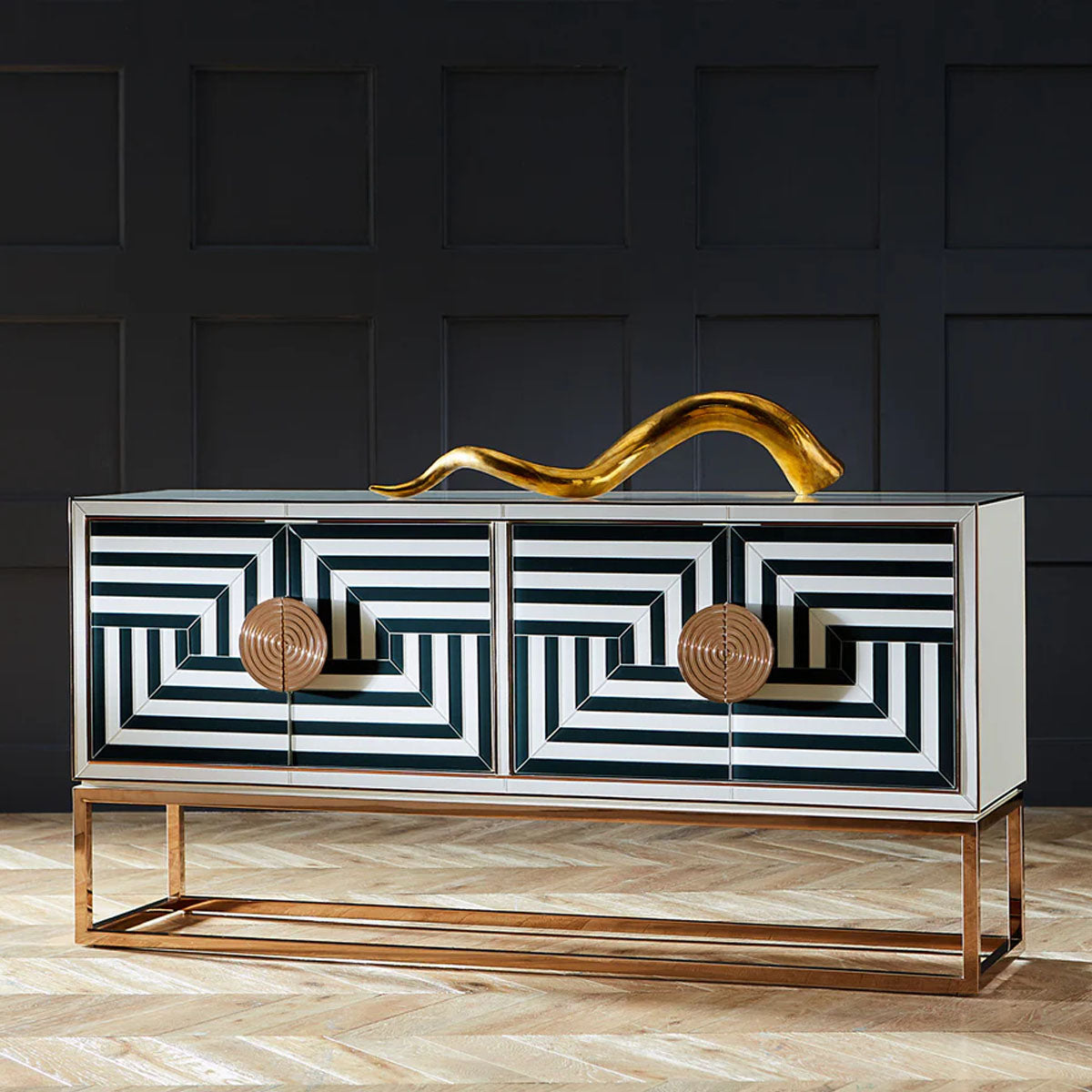 Jonathan Adler Op Art Credenza