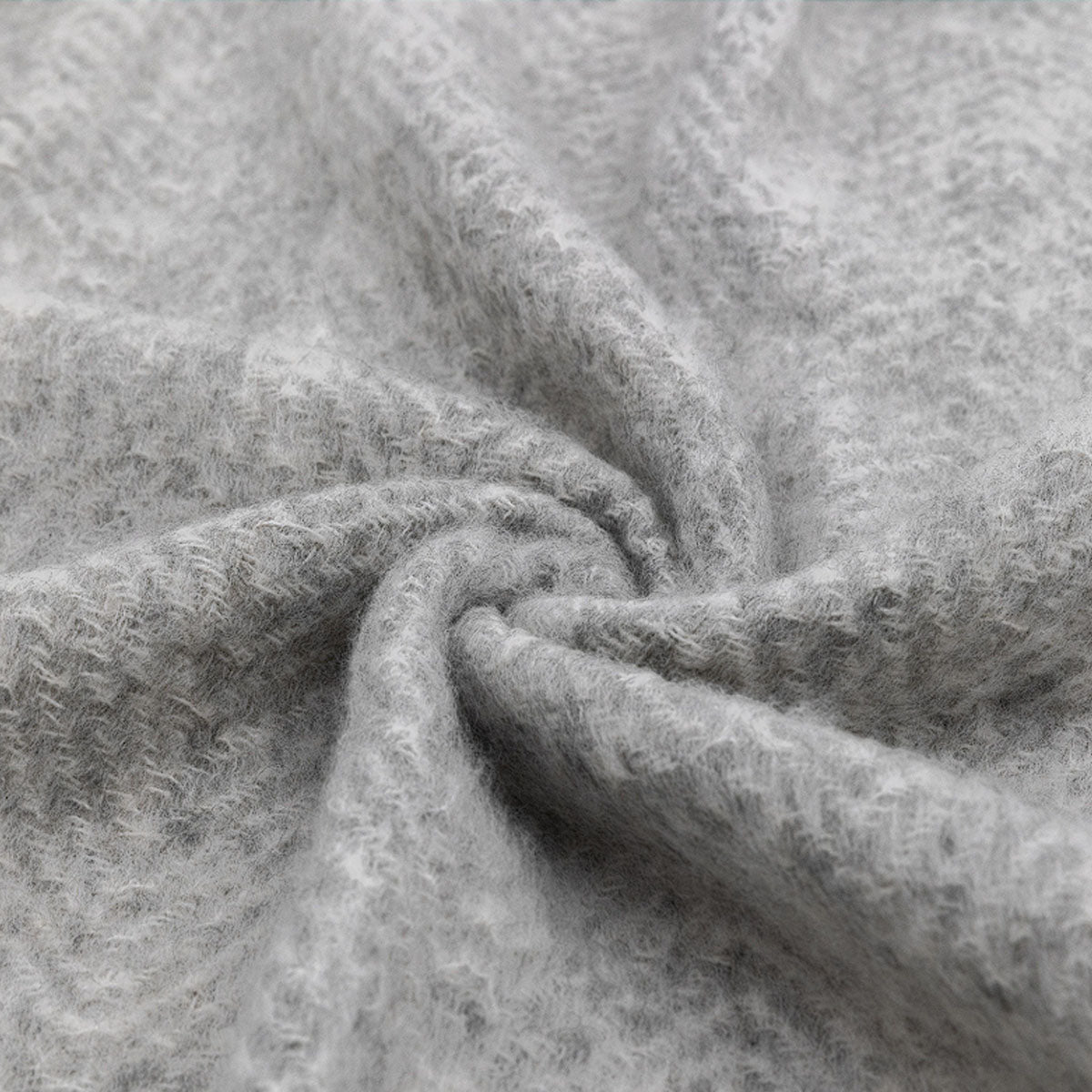 Gallery Direct Faux Mohair Fringe Throw