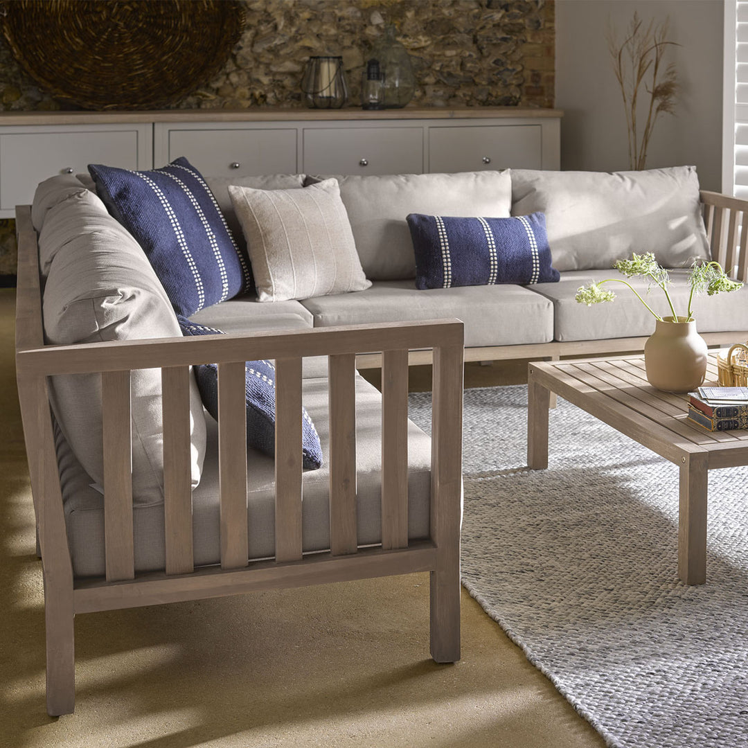 Garden Trading Porthallow Corner Sofa Set Natural