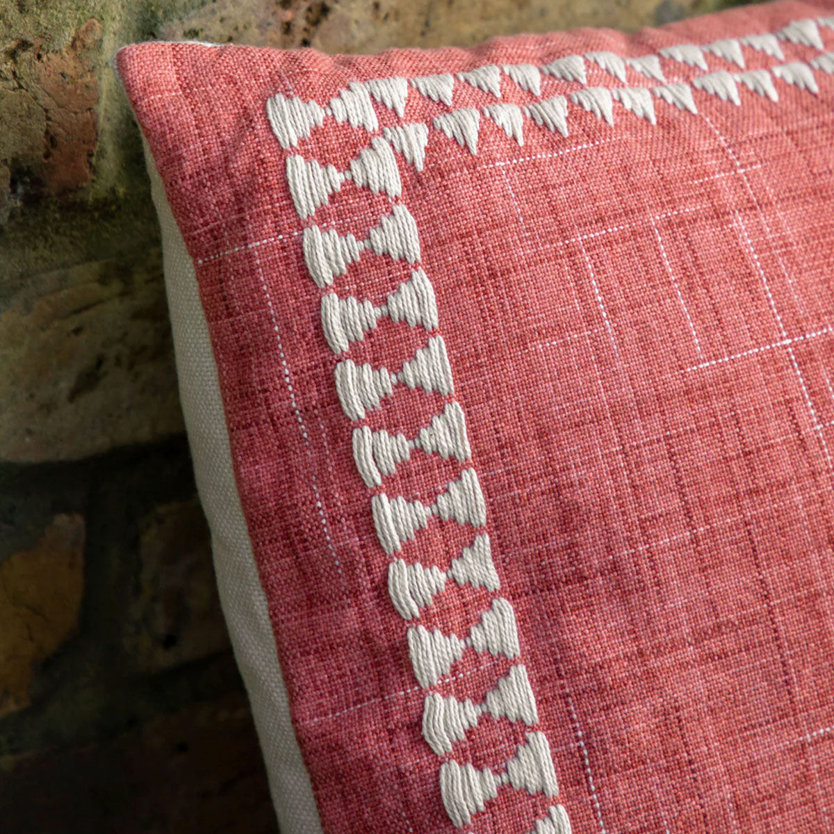 Gallery Direct Kai Embroider Border Cushion