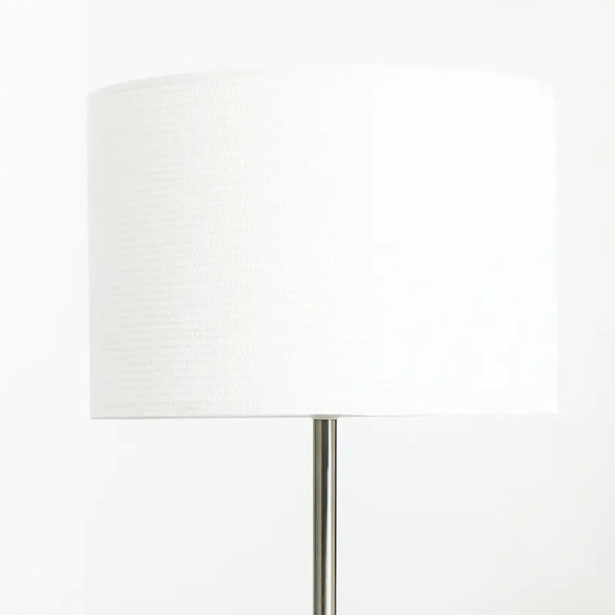 Beaumonde Home Forma Cream Waffle Effect Shade Floor Lamp