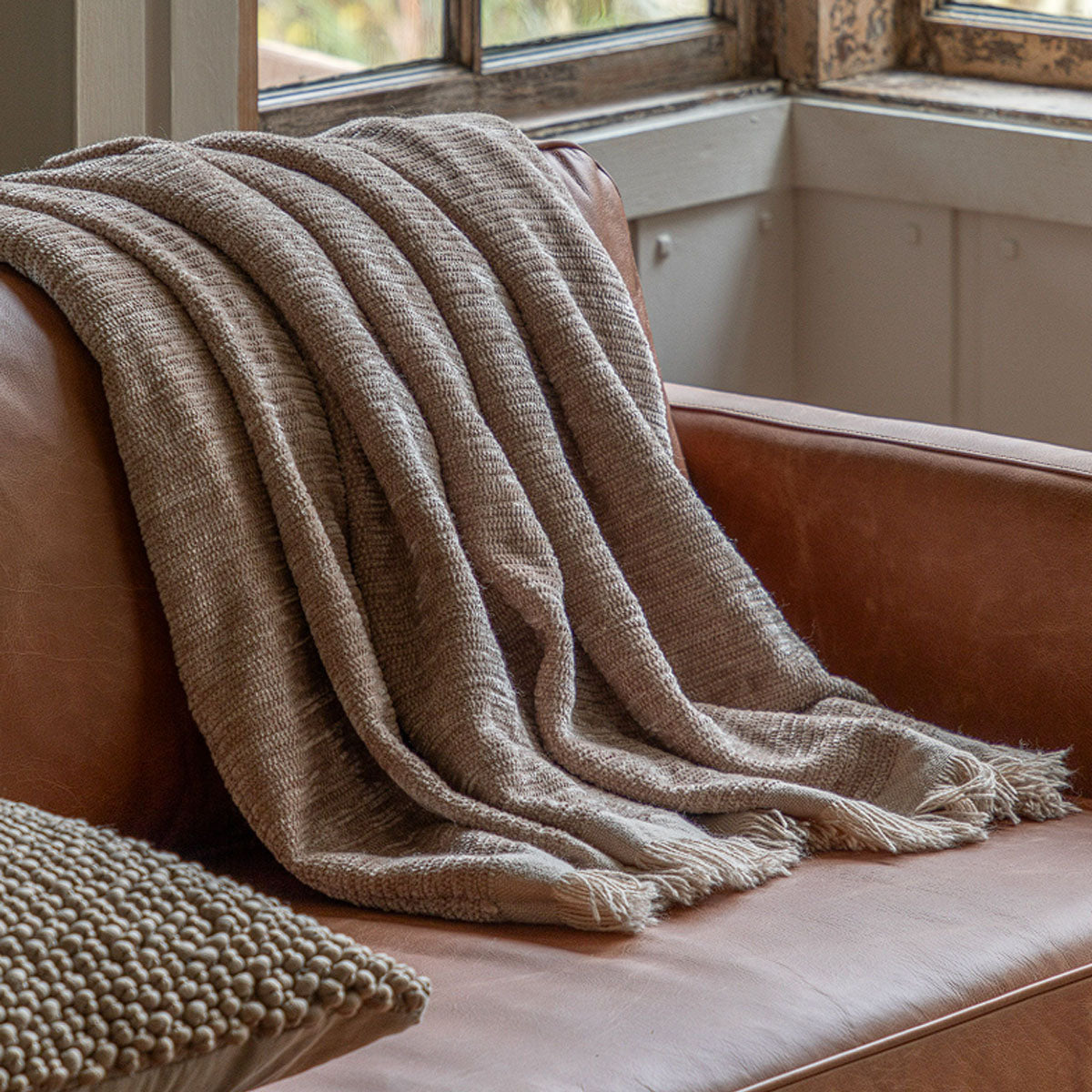 Gallery Direct Willow Chenille Throw