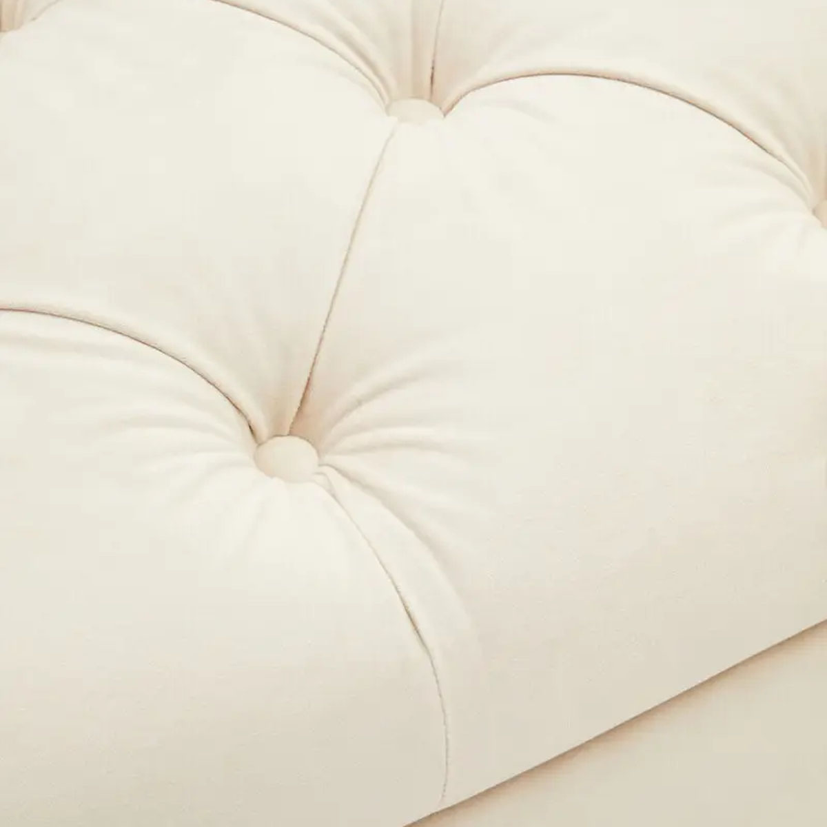 Beaumonde Home Sefira 3 Seat Viola Sand Fabric Sofa