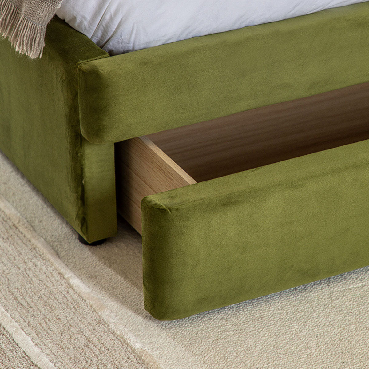 Gallery Direct Denton Bed Olive