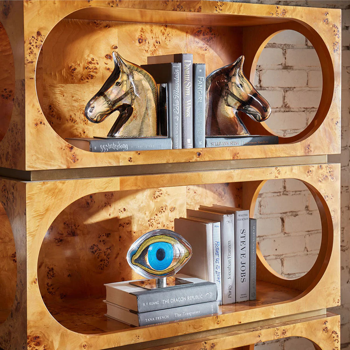 Jonathan Adler Bond Etagere - Burled Mappa