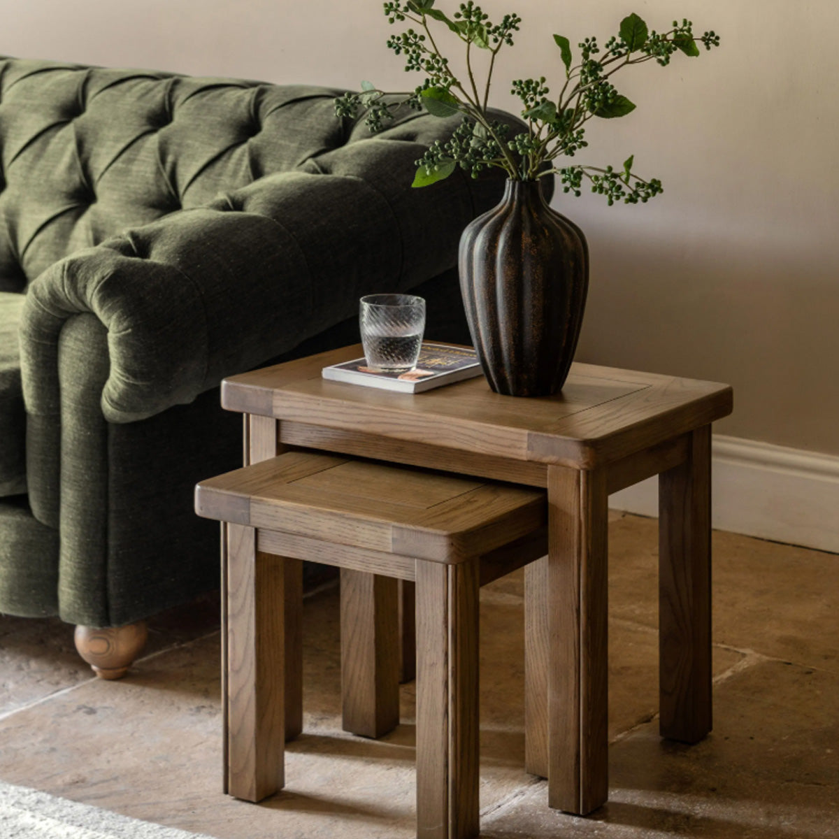 Gallery Direct Hardwick Nest of 2 Tables