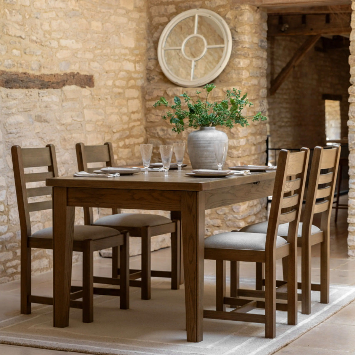 Gallery Direct Hardwick Extending Dining Table