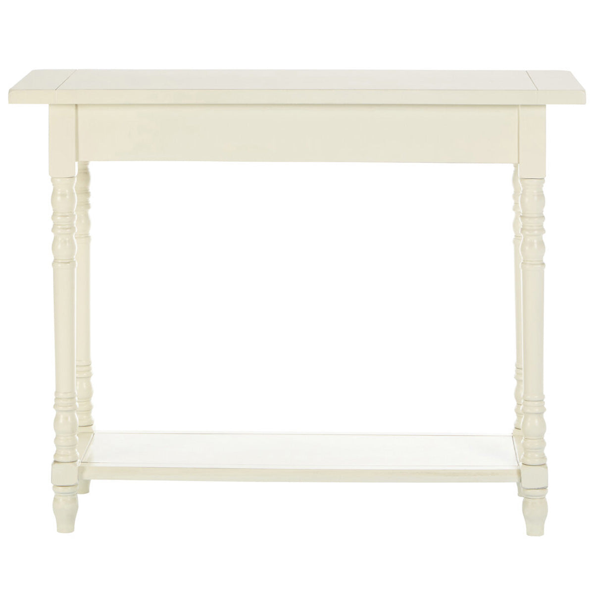 Beaumonde Home Heritage 2 Drawers White Console Table