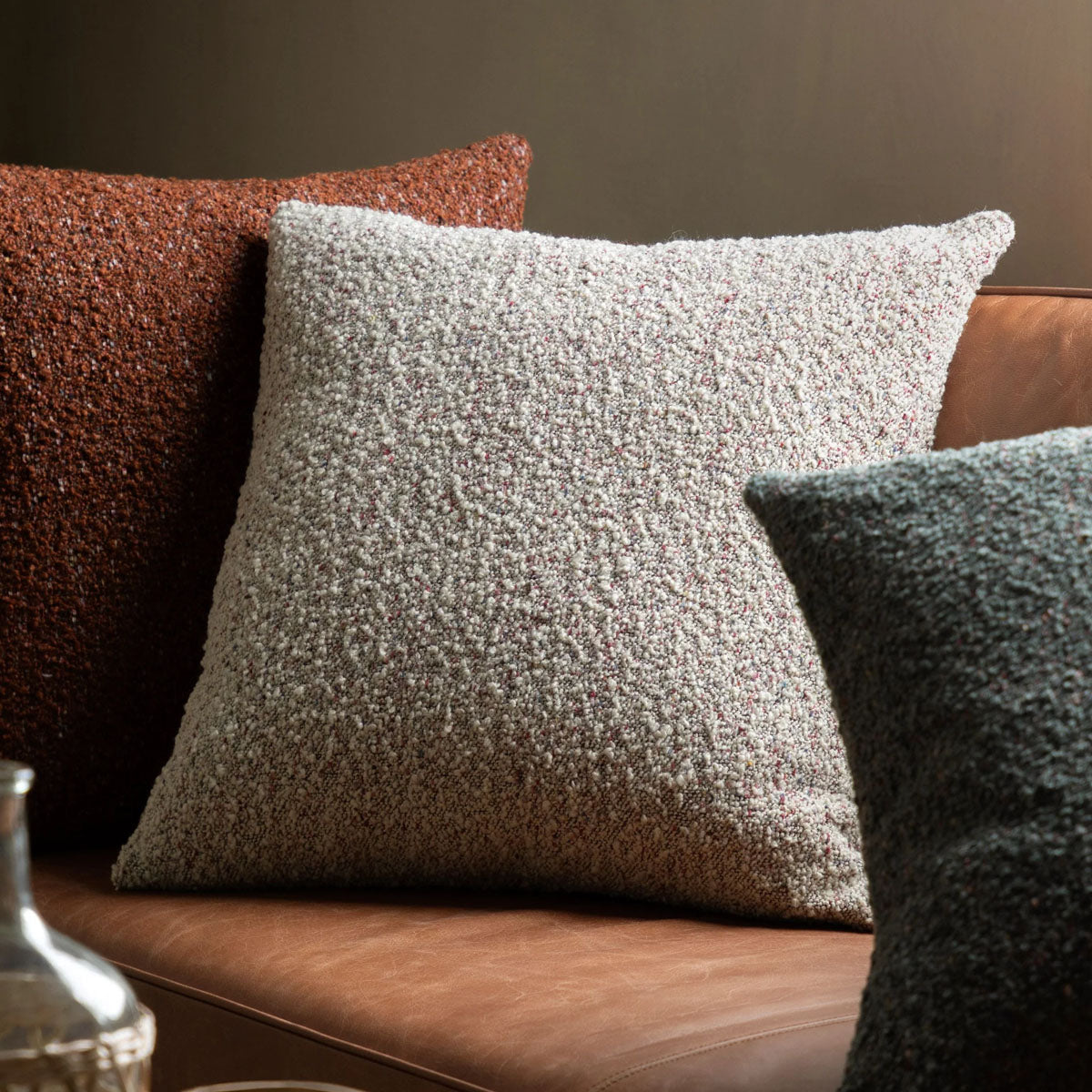 Gallery Direct Boucle Knife Edge Cushion