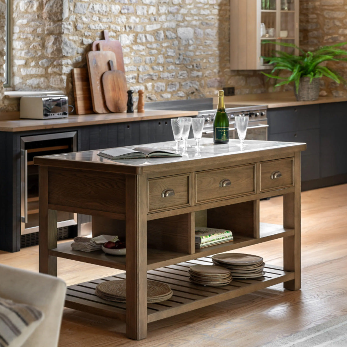 Gallery Direct Hardwick Kitchen Island