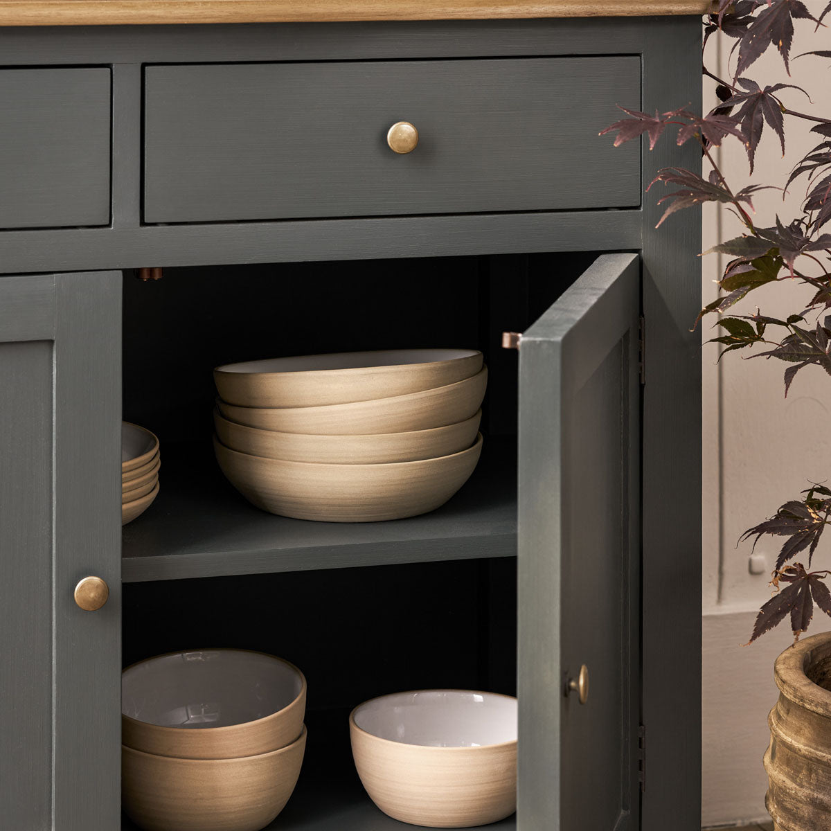 Garden Trading Walcote Glass Display Cabinet