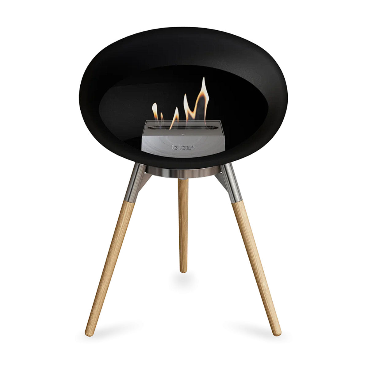 Le Feu Ground Wood Low - Black