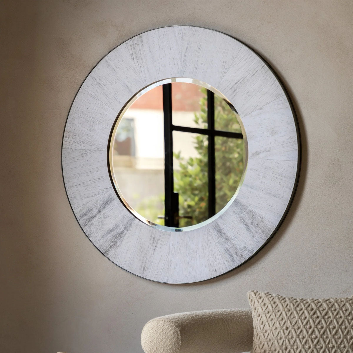 Gallery Direct Hackney Round Mirror 900mm