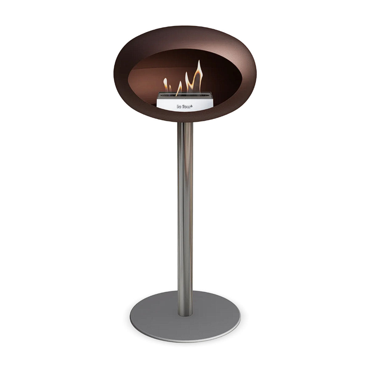 Le Feu Ground Steel High - Mocca - 60mm Pole Width