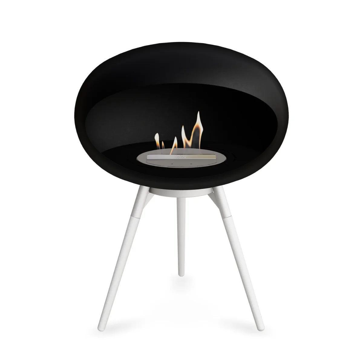 Le Feu Dome 625 - Black Ground Wood Low