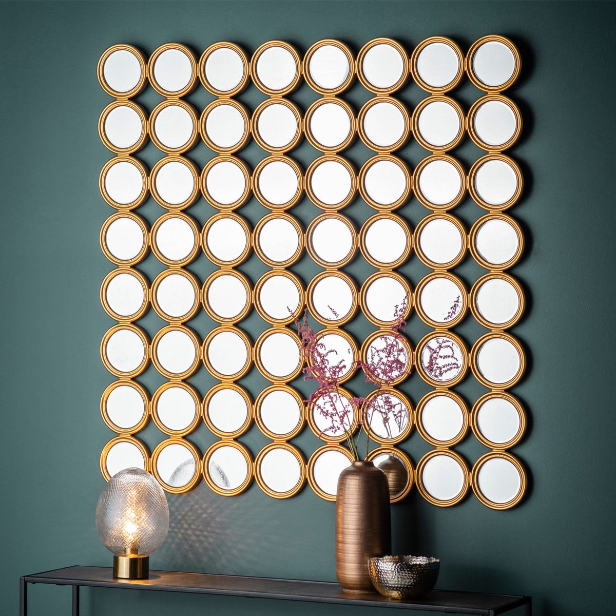 Gallery Direct Carrington Circles Mirror 1040x1040mm