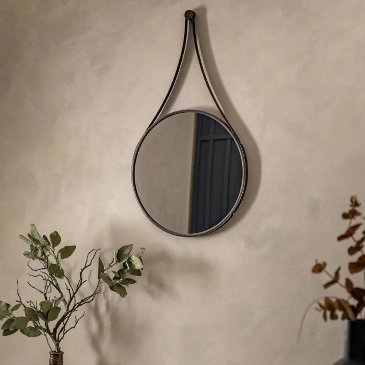 Gallery Direct Broadway Round Mirror 410x735mm