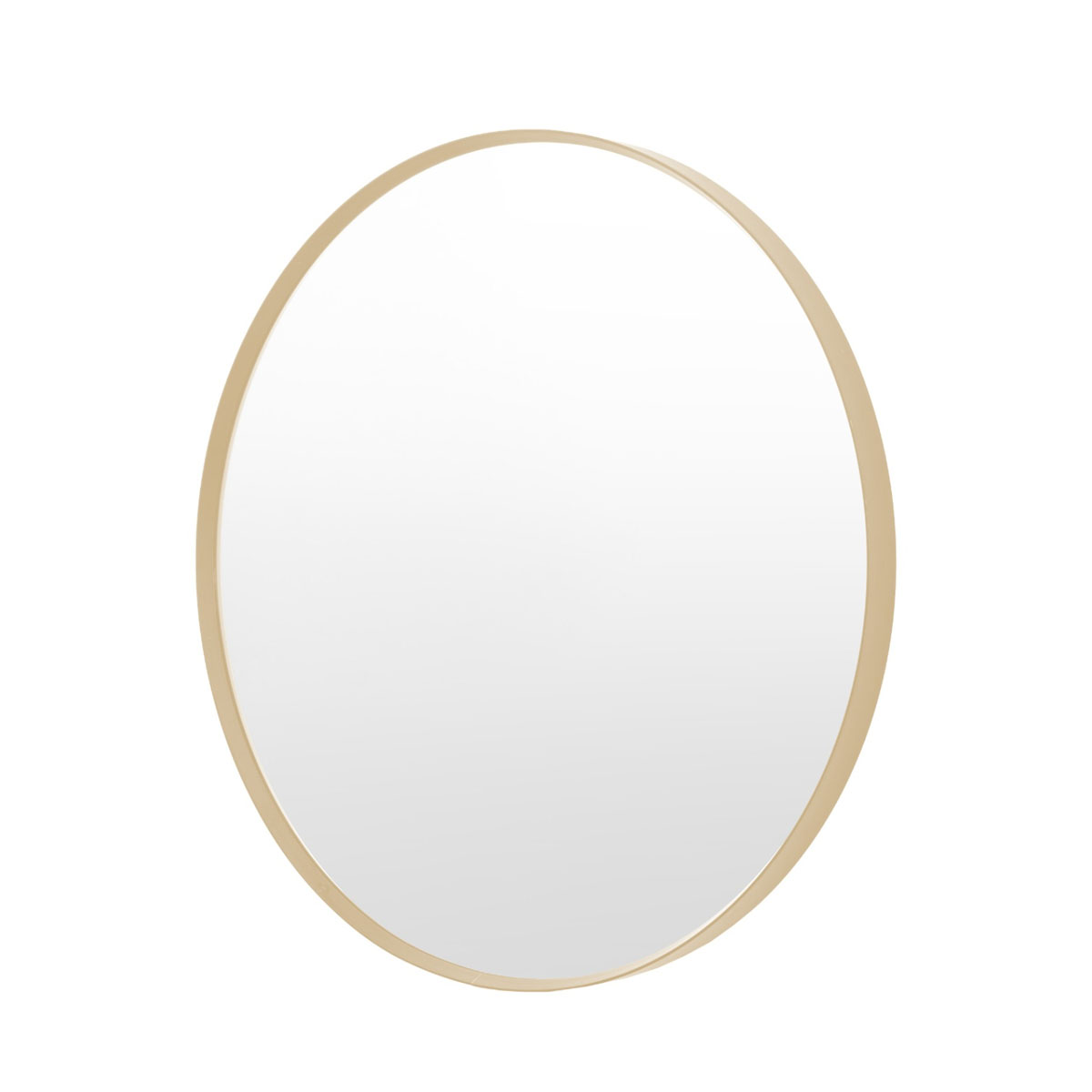 Gallery Direct Holworth Round Mirror Gold 600x35x600mm