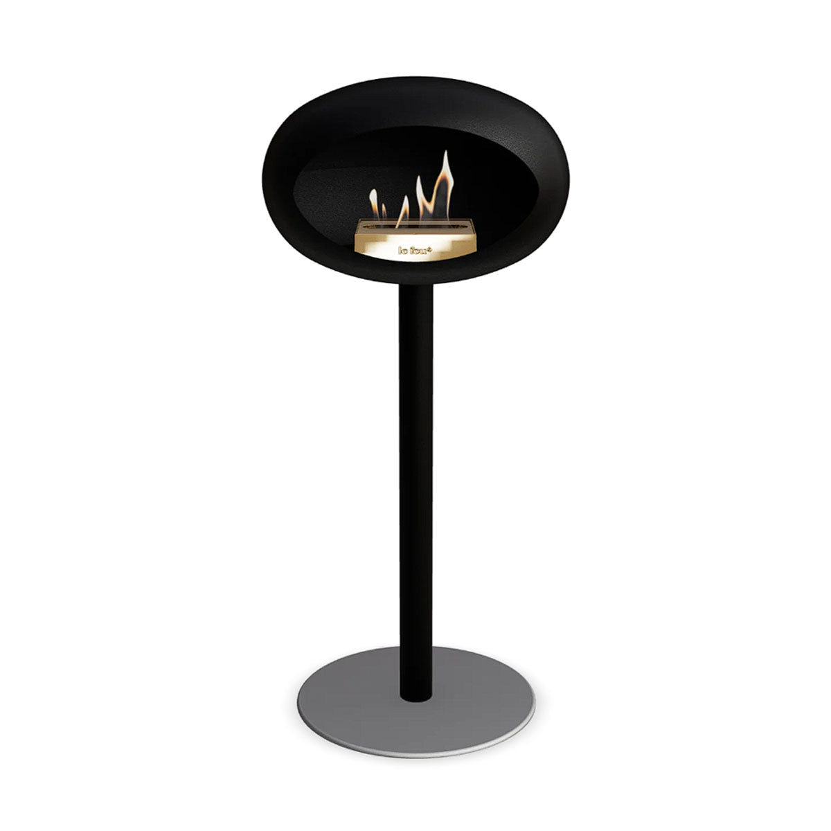 Le Feu Ground Steel High - Black - 60mm Pole Width